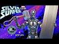 Marvel Legends Silver Surfer Exclusive Comic Action Figure Review | Obsidian Silver Surfer