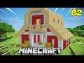Minecraft Sobrevivência #82 - Construí o Celeiro da Fazenda Finalmente