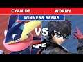 Smash Fight Club 209 - LSG | Cyanide (Greninja) Vs. LSG | Wormy (Joker) Winners Semis - Smash UlT