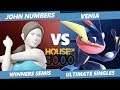 Smash Ultimate Tournament - John Numbers (Wii Fit) Vs. Venia (Greninja) SSBU Xeno 190 Winners Semis