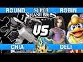Smash Ultimate Tournament Round Robin - Chia (ROB / GaW) vs Deli (Hero / DDD) - S@LT 206
