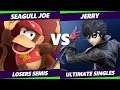 S@X 344 Losers Semis - Seagull Joe (Palutena, Diddy Kong) Vs. Jerry (Joker) Smash Ultimate - SSBU