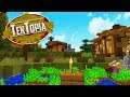 TekTopia | Ep.2 - Villager Houses, Storage & Pathways! - Minecraft Modded Survival