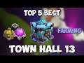 TOP 5 TH13 FARM BASE WITH LINK 2021 | Anti Everything | Clash of Clans