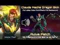 Claude Mecha Dragon Skin Script Full Lobby Voice and Full Effects - No Password