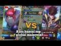 HANABI GAMEPLAY VS TOP GLOBAL VALE | AUTO BANTAI - MOBILE LEGENDS