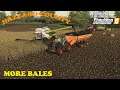 Hazzard County Ep 44     More straw bales from barley this time     Farm Sim 19