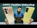 OPPO Festive Unboxing And First Look ⚡ Feat. OPPO F19s, OPPO Gold/Diwali Edition & More