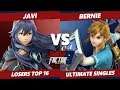 SF8 SSBU - A | Javi (Lucina) Vs. Bernie (Link) Smash Ultimate Tournament Top 16