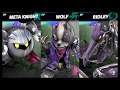Super Smash Bros Ultimate Amiibo Fights   Request #4392 Dark Meta Kight vs Wolf vs Meta Ridley