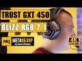 Trust GXT 450 Blizz RGB 7.1 обзор наушников