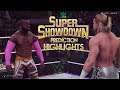 WWE 2K19// DOLPH ZIGGLER VS KOFI KINGSTON//SUPER SHOWDOWN 2019 [PREDICTION HIGHLIGHTS]