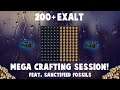 200+ EXALT MEGA CRAFTING SESSION ft. Stygians!🔥 (Path of Exile MSC Crafting) 🔥 [6K Subs Part 2/2]