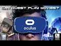 Can you watch MOVIES on the OCULUS QUEST? And on the MOON! // Oculus Quest