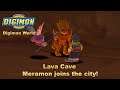 Digimon World HD Remaster Gameplay Part 09 - Lava Cave ~ Meramon joins the city!