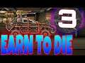 Earn to Die 2! Passage: chase zombies in a car crash! Stage four! Part 3