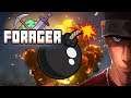 Forager Crazy Capitalist Solves problems with explosives | Let's Play Forager  Gameplay