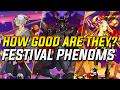 How Good Are They? Festival Phenoms Banner Review (Yaten, Natalie, Shinobi) |   Dragalia Lost