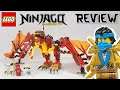 LEGO Ninjago LEGACY Fire Dragon Attack (71753) - 2021 Set Review