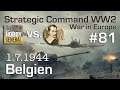 Let's Play Strategic Command WW2 WiE #81: Belgien (Multiplayer vs. Hobbygeneral)