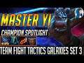 Master Yi Champion Spotlight ⭐ ⭐ ⭐ | Gameplay - Teamfight Tactics | TFT Galaxies Set 3