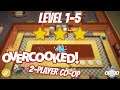 Overcooked - 3-Star Walkthrough: Level 1-5 (1080p 60 fps)