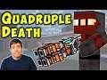 QUADRUPLE DEATH - Pixel Gun 3D ROcket Launcher Weapon Review PG3D
