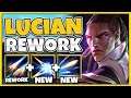 Rework Lucian is a LITERAL Raid Boss... with a BROKEN New Passive - League of Legends