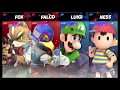 Super Smash Bros Ultimate Amiibo Fights   Request #4889 Fox & Falco vs Luigi & Ness