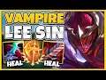 Full Omnivamp Lee Sin CAN'T DIE! 1v5 Entire Teams with RIDICULOUS Healing! - League of Legends