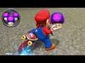 What happens when Mario use the Poison Mushroom in Mario Kart 8?