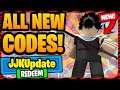 ALL NEW JJK *UPDATE* CODES For Roblox Anime Dimensions (Anime Dimensions Codes) *Roblox* July 2021