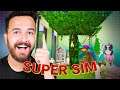 Building a treehouse INSIDE the home! Part 4 - Super Sim (Season 3)