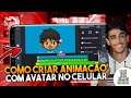 Como Fazer Avatar Animado Com Olhos e Bocas Mechendo - Animação