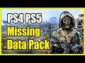 FIND Missing DATA PACK Modern Warfare & Warzone (PS4 & PS5 Pacific Update)