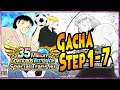 GACHA STEP 1-7 🔥 35m DL "NEW" MISAKI & NAPOLEON [JY] - Captain Tsubasa Dream Team
