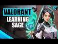 Learning Sage in Valorant | Valorant Sage Gameplay