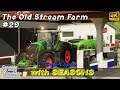 Making hay and silage bales | The Old Stream Farm with Seasons #29 | FS19 Timelapse | 4K(UltraHD)