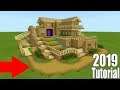 Minecraft Tutorial: How To Make A Ultimate Wooden Survival Base "2019 Tutorial"