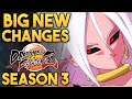 New Android 21 Actually TOP TIER?! - Patch Notes Breakdown | Season 3 Dragon Ball FighterZ | DBFZ