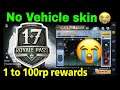 😫No vehicle skin |SEASON 17 ROYAL PASS 1 TO 100RP FULL REWARDS | 1.2update instal|TAMIL TODAY GAMING