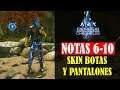 NOTAS HLNA 6-10 (Ubicación + Comandos) | ARK Genesis Chronicles #2