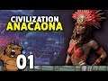 Reinício Cubano | Civilization #01 - Anacaona Gameplay PT-BR