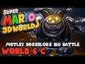 Super Mario 3D World - Motley Bossblob's Big Battle (World 6-C) | MarioGamers