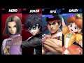 Super Smash Bros Ultimate Amiibo Fights   Request #6129 Hero & Joker vs Ryu & Daisy
