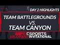 Team Battlegrounds vs Team Canyon - Day 2 Highlights - ESPN Esports VALORANT INVITATIONAL