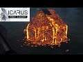 Testing Stone Building Against Storms & Fire Fun ~ Icarus Beta (Stream)