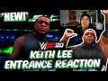 WWE 2K20 KEITH LEE ENTRANCE REACTION! (OMFG!...)