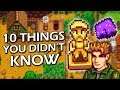 10 Things You Didn't Know About Stardew Valley