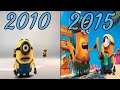 Evolution Of Minions Games 2010-2015